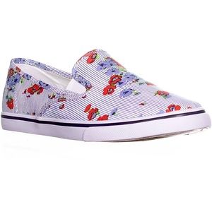 Lauren Ralph Lauren floral sneakers shoes size 8B